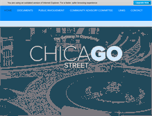 Tablet Screenshot of gochicagostreet.com